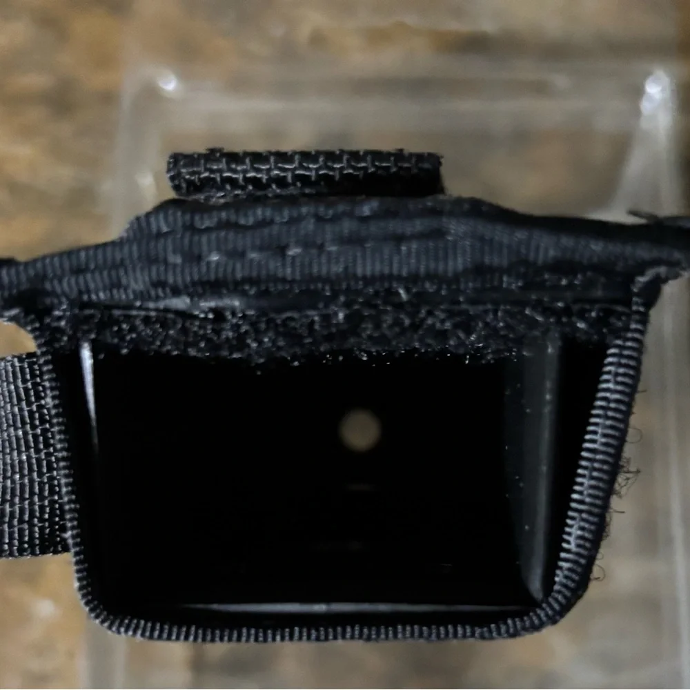 Black Textured Tactical pouch